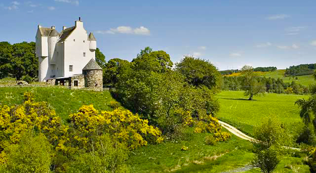 Muckrach Castle in Scotland